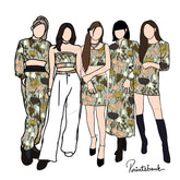 Multi Color Lotus Floral Pichwai Digital Printed Fabric Material